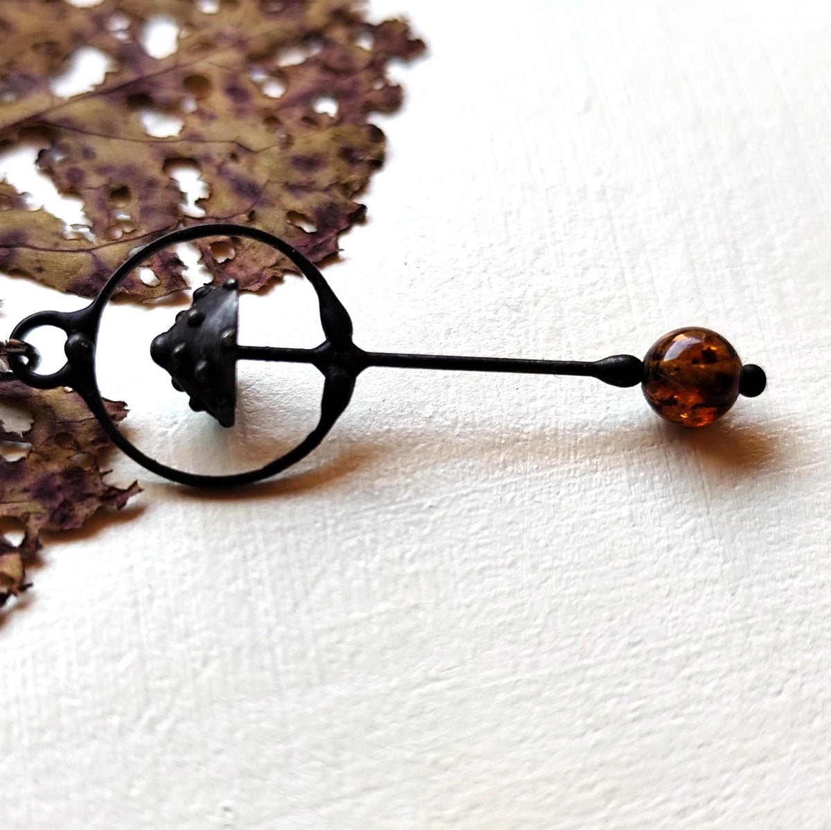 Small Mushroom Amanita Necklace